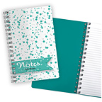 Bubbles Aqua Notebook