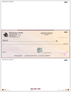 High Security Laser Check in Middle - Burgundy Safety