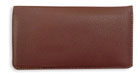 Brown Leather Checkbook Cover